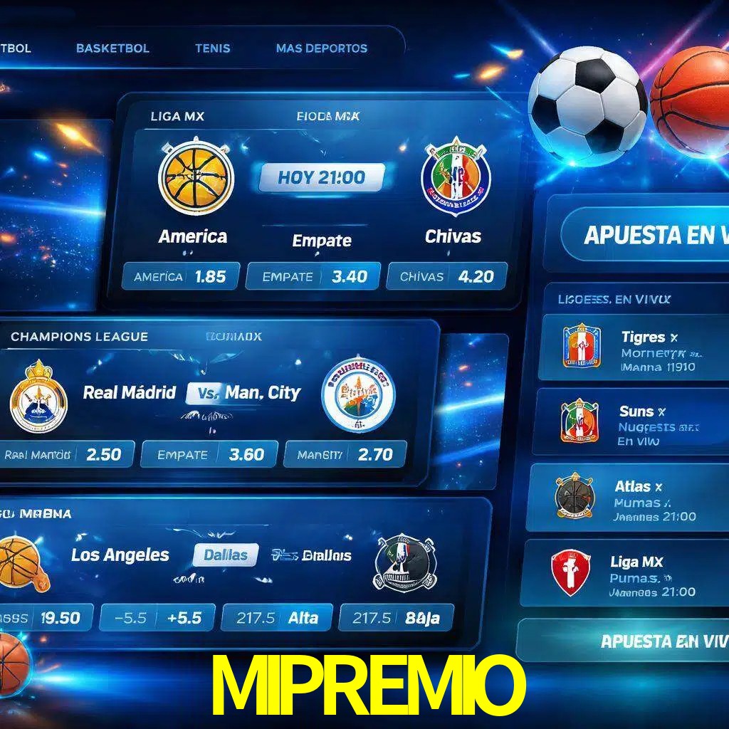 Mercados de apuestas deportivas MIPREMIO para jugadores en México